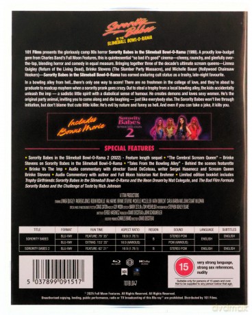 Sorority babes in the Slimeball Bowl-O-Rama (Dziewczęcy klub) [Blu-Ray]