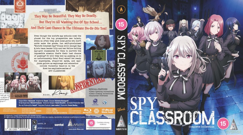Spy Classroom S1 & S2 Collection [3xBlu-Ray]