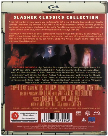 Stripped to Kill [Blu-Ray]