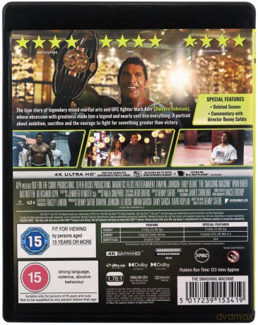 Smashing Machine [Blu-Ray 4K]
