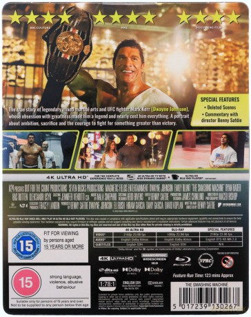 Smashing Machine (steelbook) [Blu-Ray 4K]+[Blu-Ray]