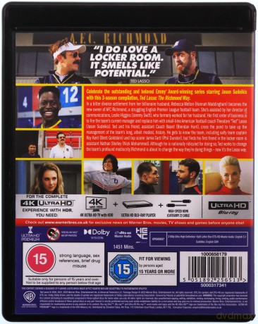 Ted Lasso: The Richmond Way [Blu-Ray 4K]