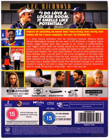 Ted Lasso: The Richmond Way [Blu-Ray 4K]