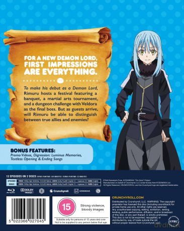 That Time I Got Reincarnated as a Slime - Season 3 Part 2 [2xBlu-Ray]