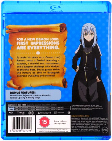That Time I Got Reincarnated as a Slime - Season 3 Part 2 [2xBlu-Ray]