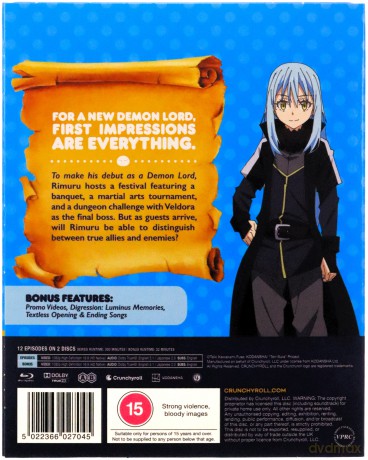 That Time I Got Reincarnated as a Slime - Season 3 Part 2 [2xBlu-Ray]
