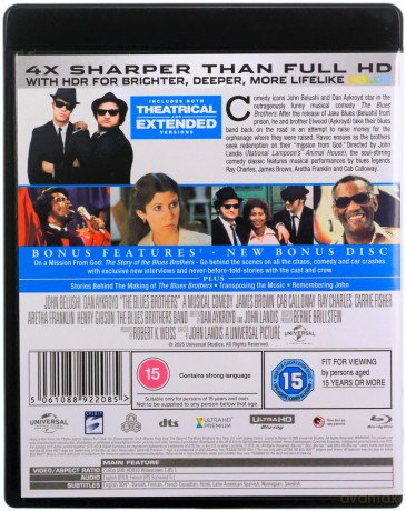 The Blues Brothers [Blu-Ray 4K]