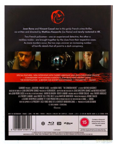 The Crimson Rivers (Purpurowe rzeki) [Blu-Ray]