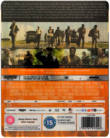 The Long Walk (Wielki marsz) (steelbook) [Blu-Ray 4K]+[Blu-Ray]