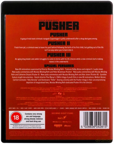 The Pusher Trilogy [3xBlu-Ray 4K]