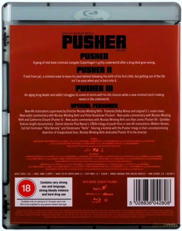 The Pusher Trilogy [3xBlu-Ray]