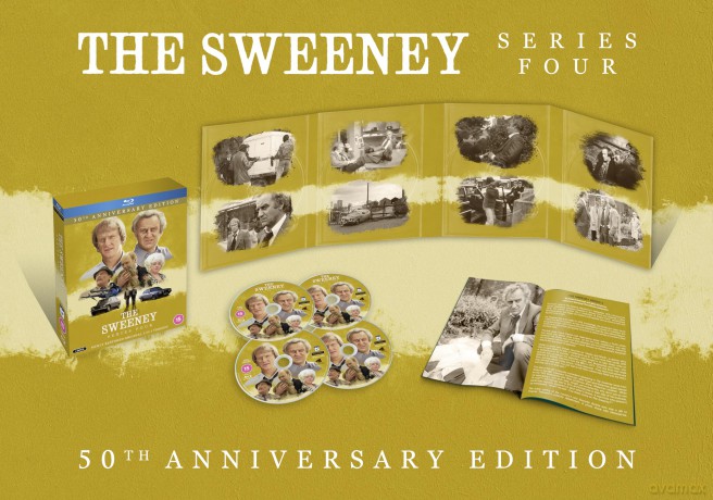 The Sweeney: Series Four (Inspektor Regan) [4xBlu-Ray]