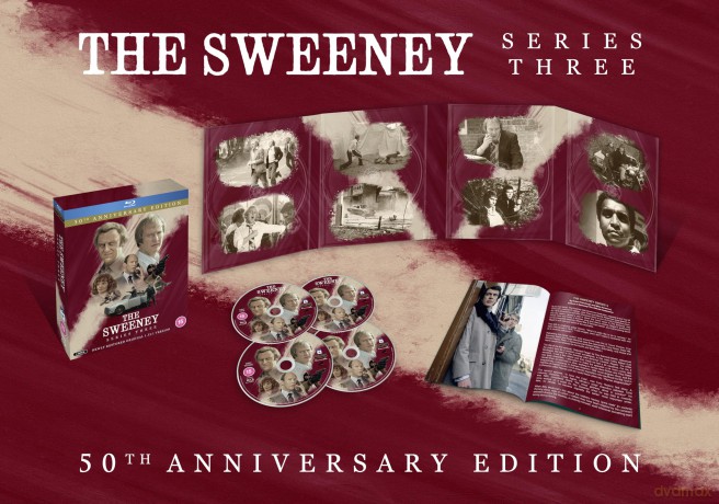 The Sweeney: Series Three 50th Anniversary Edition (Inspektor Regan) [4xBlu-Ray]