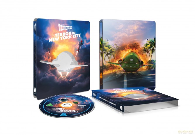 Thunderbirds Trapped in the Sky / Terror in New York City (steelbook) [Blu-Ray 4K]