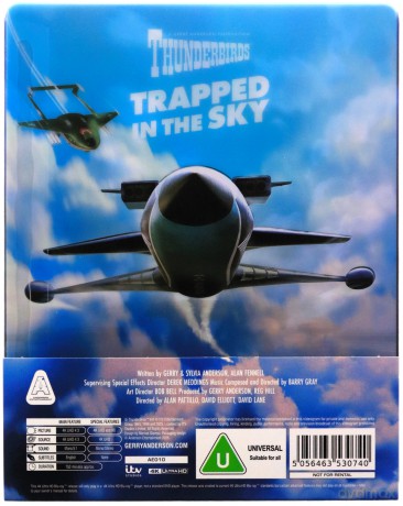 Thunderbirds Trapped in the Sky / Terror in New York City (steelbook) [Blu-Ray 4K]