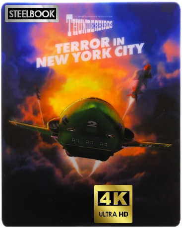Thunderbirds Trapped in the Sky / Terror in New York City (steelbook) [Blu-Ray 4K]