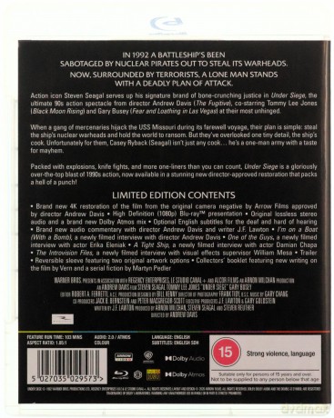 Under Siege (Liberator) (Limited) [Blu-Ray]