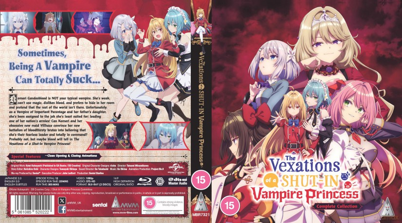Vexations of a Shut-in Vampire Princess Collection [2xBlu-Ray]
