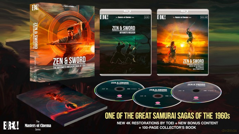ZEN & SWORD: The Miyamoto Musashi Saga at Toei (Masters of Cinema) [3xBlu-Ray]