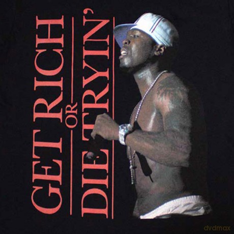 50 Cent: Unisex T-Shirt: Get Rich (Black) (Medium)
