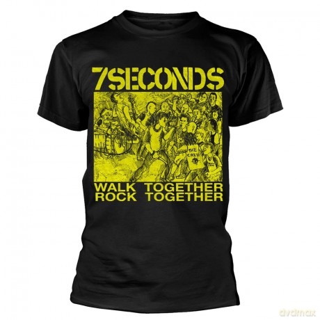 7 Seconds: Unisex T-Shirt: WTRT (Black) (Back Print) (Small)