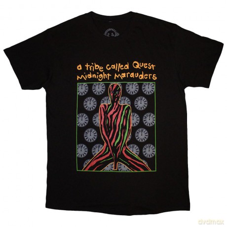 A Tribe Called Quest: Unisex T-Shirt: Midnight Marauders (Black) (Large)
