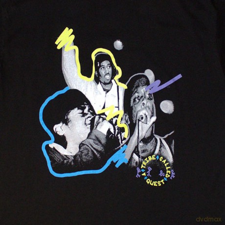 A Tribe Called Quest: Unisex T-Shirt: Paint (Black) (Large)