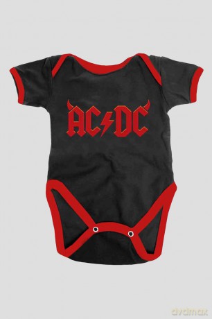 AC/DC: Kids Baby Grow: Horns (Black) (18-24 Months)