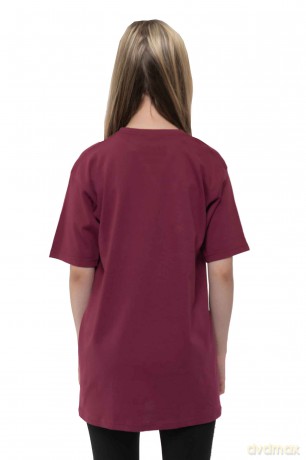 AC/DC: Kids T-Shirt: Black Ice (Maroon Red) (5-6 Years)