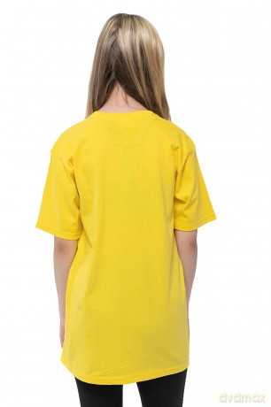 AC/DC: Kids T-Shirt: Logo (Yellow) (13-14 Years)