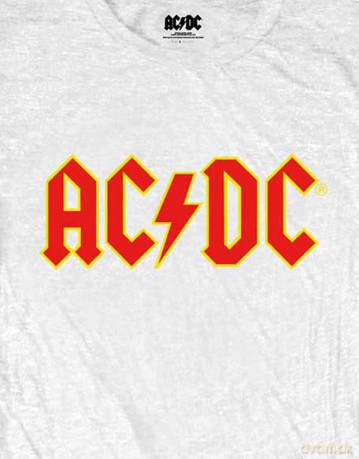 AC/DC: Ladies Tee: Logo (Retail Pack) (X-Large)