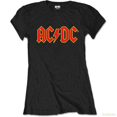 AC/DC: Ladies Tee: Rock or Bust (Small)