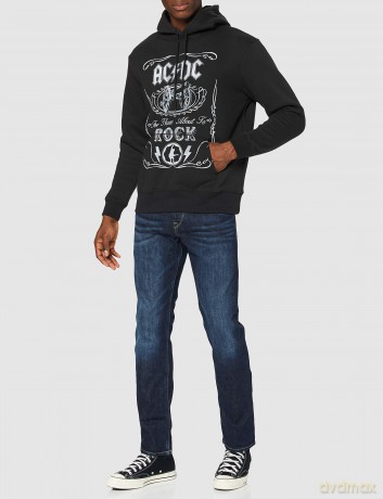 AC/DC: Men's Pullover Hoodie: Cannon Swig (Small)