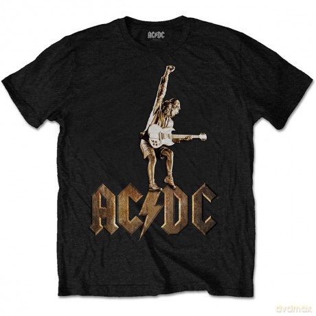 AC/DC: Men's Tee: Angus Statue (Medium)