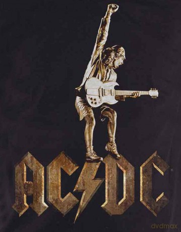 AC/DC: Men's Tee: Angus Statue (Small)