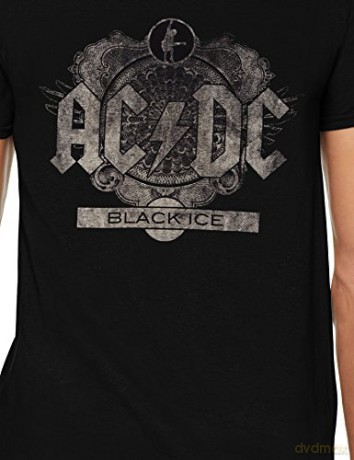 AC/DC: Men's Tee: Black Ice (Small)