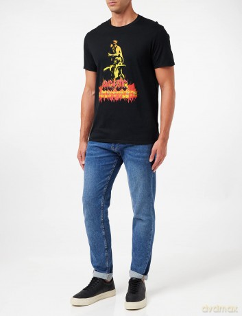 AC/DC: Men's Tee: Bonfire (X-Large)