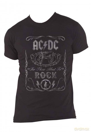 AC/DC: Men's Tee: Cannon Swig Vintage (Small)