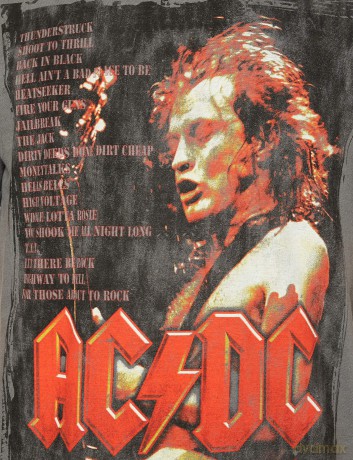 AC/DC: Men's Tee: Donington Set (X-Large)