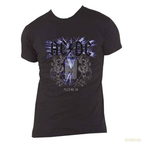 AC/DC: Men's Tee: Electric (Large)