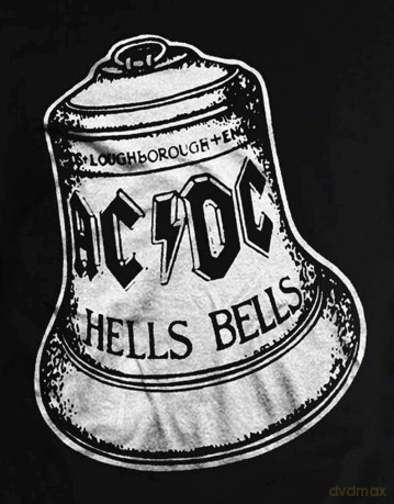 AC/DC: Men's Tee: Hells Bells (Medium)