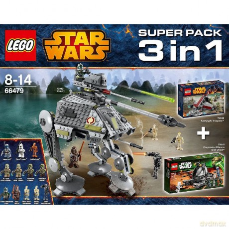 LEGO SW Super Pack 3 in 1 [KLOCKI]