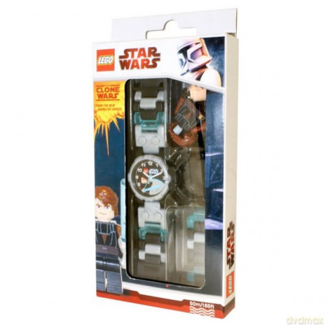 LEGO SW Zegarek Anakin Skywalker [KLOCKI]