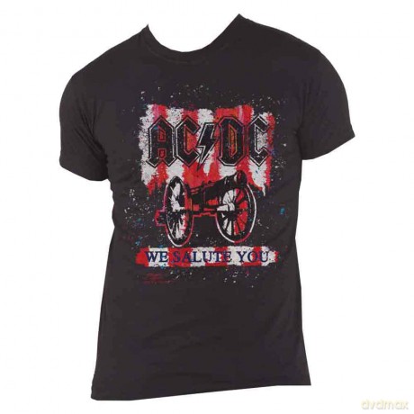 AC/DC: Men's Tee: We Salute You Bold (X-Large)