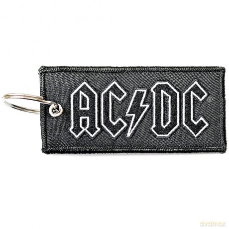 AC/DC: Patch Keychain: Logo (Double Sided)