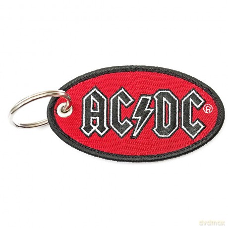 AC/DC: Patch Keychain: Oval Logo (Double Sided)