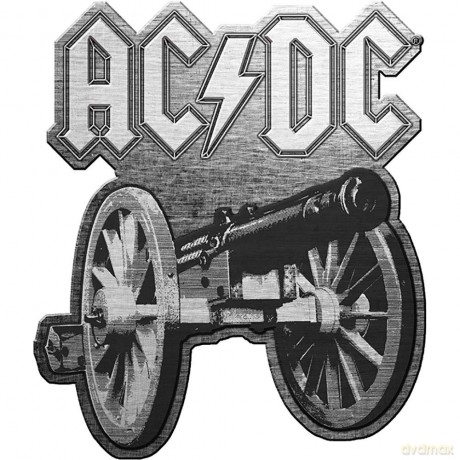 AC/DC: Pin Badge: For Those About To Rock (Die-Cast Relief)