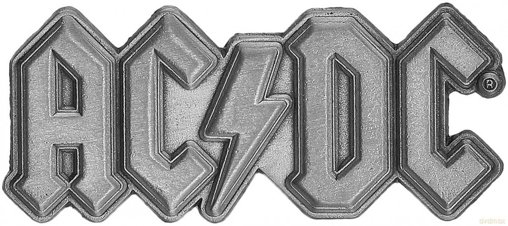 AC/DC: Pin Badge: Metal Logo