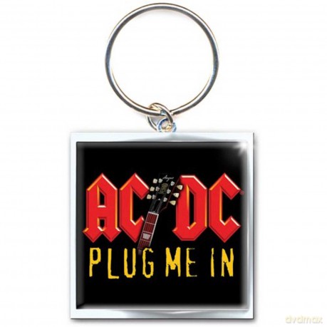 AC/DC: Standard Key-Chain: Plug me in