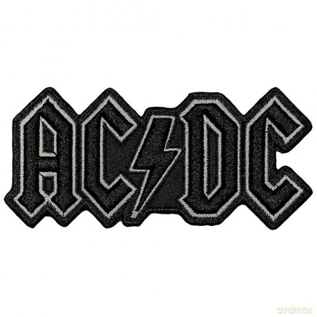 AC/DC: Standard Patch: Black Logo